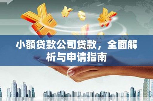 泾源小额贷款公司贷款，全面解析与申请指南